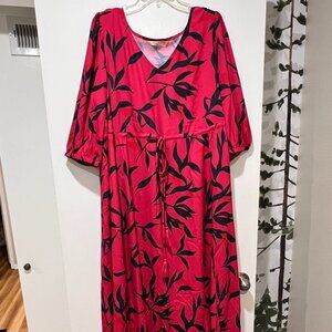 Wayward Fancies by Eshakti - Tie Waist Dress - 2XL